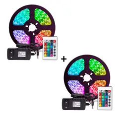 SASARU - Cinta LED con Luces RGB de 5 Metros x2Und