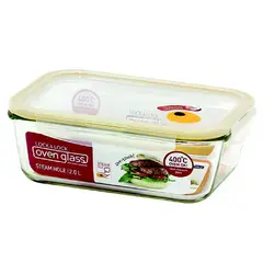 Lock & Lock - Taper LocknLock Rectangular Refractario 2000ml Ovenglass