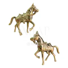 MFAP BRONCERIA Y ANTIGUEDADES - Caballo pequeño de bronce 8 cm de alto