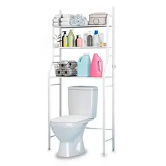 SASARU - Estante Organizador de Baño 3 Niveles Blanco