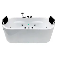 HIDROPLUS - Tina Hidromasaje Aurora C Blanco 1700X800X580mm