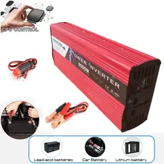 SANTOFA ELECTRONICS - Inversor de Corriente Para Auto De 24v a 220v 2 USB 3000w SANTOFA