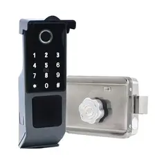 OEM - Cerradura Inteligente de Sobreponer Wifi Nexio SP03 Grafito