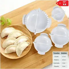 INSPIRA - Molde para Empanadas Set x 4