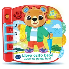 VTECH - Libro Osito Bebé ¿Qué me Pongo Hoy?