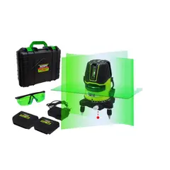 XCORT - Nivel láser autonivelante 5 líneas verde 408-2005A + TRIPODE