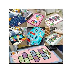 GENERICO - Alfombra tapete didáctico para niños base anti deslizante 80 x 160cm