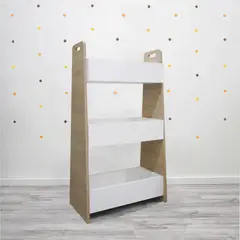 ALL CENTER MUEBLES DE MELAMINA - Estante Organizador Liam Tres Niveles