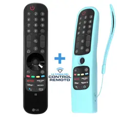 LG - Control Magic Remote MR22 + Funda Celeste Forescente