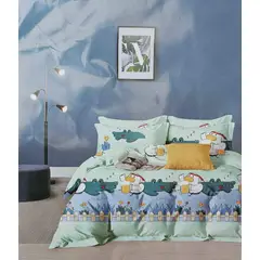 MINGDA - Set Edredón Kids 1.5 Pz + Sabanas + Fundas 5 Piezas