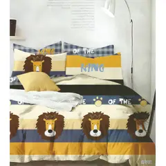 MINGDA - Set Edredón Kids 2 Pz + Sabanas + Fundas 5 piezas Calidad