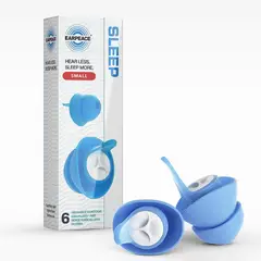 EAR PEACE - Tapones Antiruido P Dormir Bien OÍDOS PEQUEÑOS 30dB 6ud - EARPEACE SLEEP SMALL