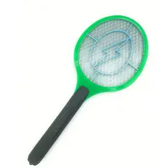 GENERICO - Raqueta eléctrica 46cm matamoscas con luz y recargable