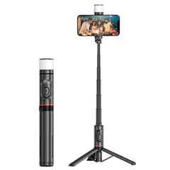 OEM - Palo Selfie Tripode - Con Flash Y Bluetooth - Aluminio