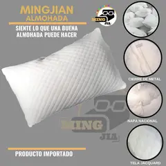 MINGDA - Almohada SUAVE - Grande 100 ALGODON.