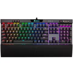 CORSAIR - Teclado K70 RGB MK2 Low Profile RAPIDFIRE CHERRY MX LP Speed