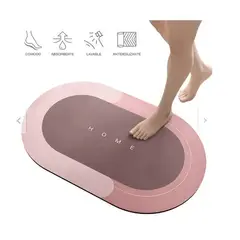 GENERICO - Alfombra absorbente de baño anti deslizante kawaii