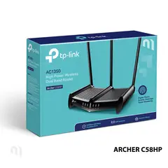 TP LINK - TP-LINK ROUTER AC1350 HIGH POWER ARCHER C58HP
