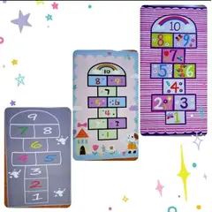 GENERICO - Alfombra tapete didáctico para niños base anti deslizante 80 x 160cm