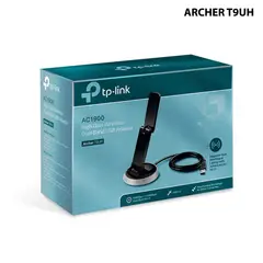 TP LINK - TP LINK ADAPTADOR USB INALÁM DOBLE BANDA AC1900 ARCHER T9UH