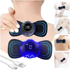 INSPIRA MARKET - Masajeador muscular mini masajeador de cuerpo electrico portatil