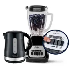 OSTER - Combo Licuadora 2 Velocidades mas Pulso BLSTKAG BPB +Hervidor