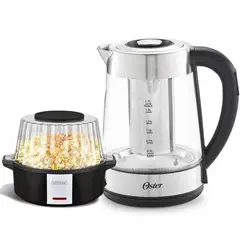 OSTER - Combo Hervidor Eléctrico De Vidrio 17L BVSTKT8990 Pop Corn