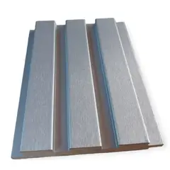 GENERICO - Wall Panel de MDF Plata 6 planchas