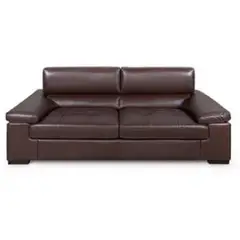 DMUEBLES - Dmuebles Sofá 100% Cuero Berlín 3 Cuerpos.