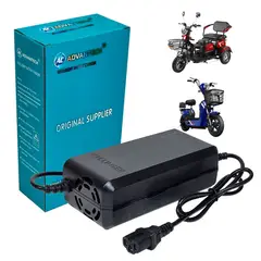 ADVANTECH - Cargador 48V 20Ah Para Moto Eléctrica Batería Plomo Acido