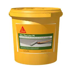 SIKA - Pintura Acrílico Piso Color PE Gris 4L