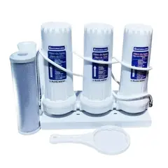 NATIONALIZER - Filtro Purificador De Agua De 3 Etapa Blanco