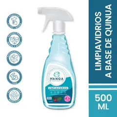 HANQA - Limpiavidrios Líquido Hierba Luisa Botella 500Ml