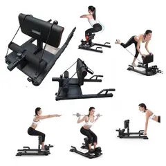 GENERICO - Maquina multifuncional para sentadilla sissy