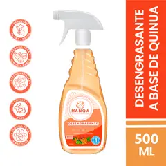 HANQA - Sacagrasa Líquido Naranja y Mandarina Botella 500Ml