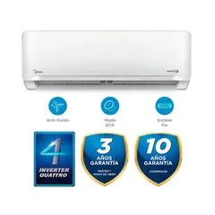 MIDEA - AIRE ACONDICIONADO SPLIT DE 24,000 BTU INVERTER FRIO SOLO.
