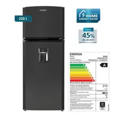 MABE - Refrigeradora No Frost 220 LITROS RMA230PJPG GRAFITO.