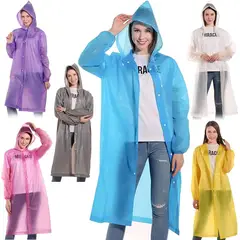 OEM - Poncho Reutilizable Impermeable para la Lluvia de EVA Unisex