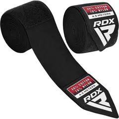 RDX - Venda para Box Elastica 4.5 Mt color Negro