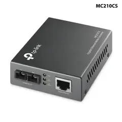 TP LINK - TP-LINK MEDIA CONVERTER 1000M RJ45 SINGLE-MODE MC210CS