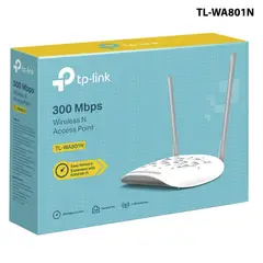 TP LINK - TP-LINK ACCESS POINT 450 MBPS, 2 ANTENAS, 1 PUERTO F.E. (TL-WA801N)