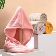 GENERICO - TOALLA PARA CABELLO MICROFIBRA