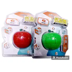 GENERICO - CUBO RUBIK MANZANA ROJO CUBO RUBIK MANZANA ROJO