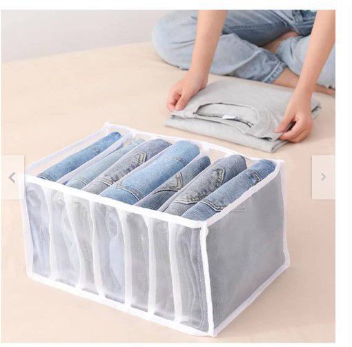 Organizador de buzos pantalones jeans para cajones closet