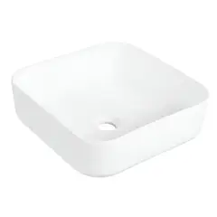 IMPORTADO MC - LAVAMANOS BOWL PARA SOBREPONER CUADRADO BLANCO