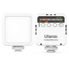ULANZI - Mini Led Recargable Cámaras Celulares Vl49