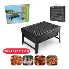 GENERICO - Parrilla Plegable Barbacoa BBQ para Carbón