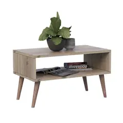 MOVENDA - Mesa de Centro Hortensia patas de madera Movenda Duna