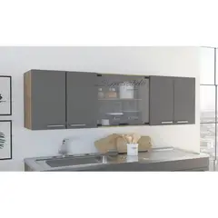 AMUEBLE - MUEBLE ALACENA REPOSTERO AEREO * BOGOTA Gold 1.8mts* TiendasAmueble