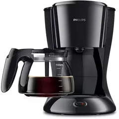 PHILIPS - Cafetera 10 Tazas Negro